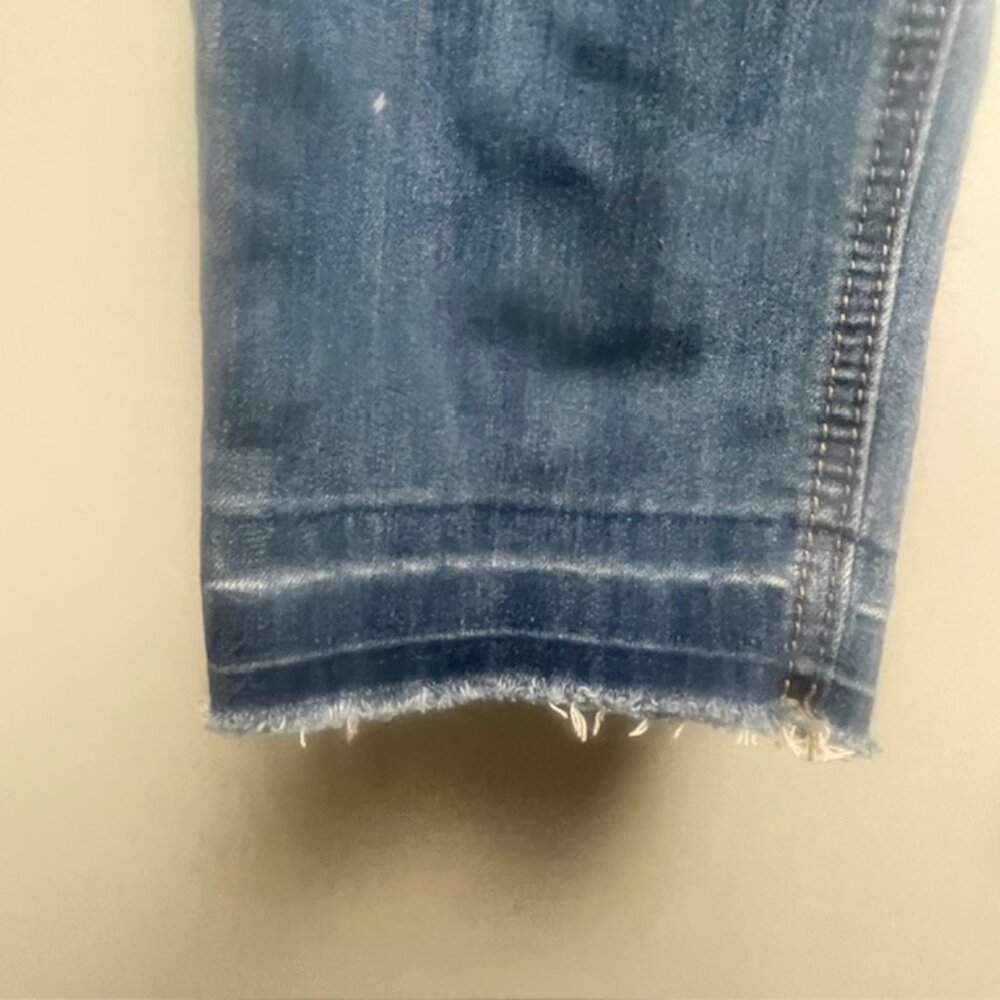 Indigo Thread Boho Patchwork W/Frayed Raw Hem Wom… - image 7